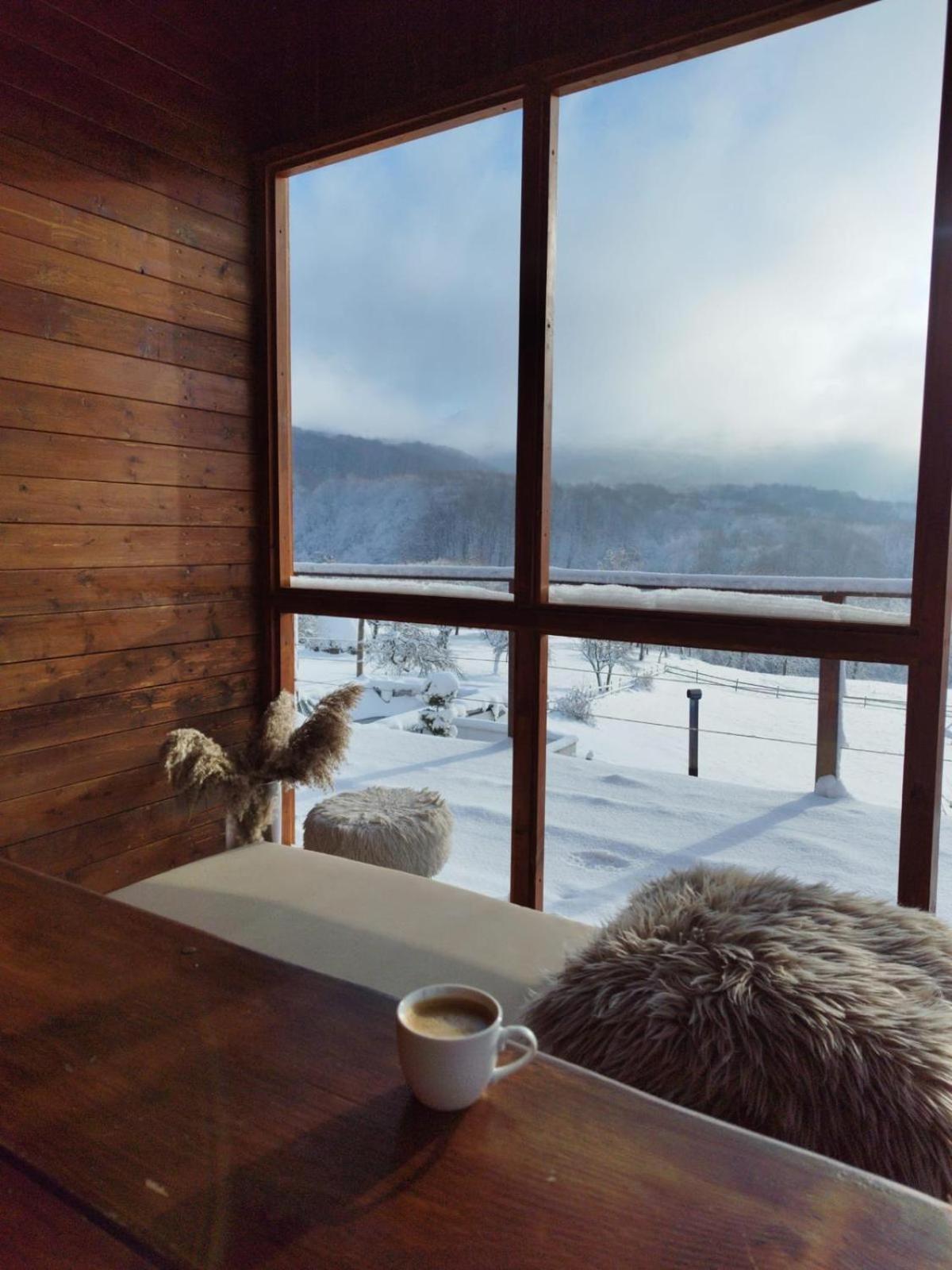 Le Chalet M - Cabana Cu O Panorama De Poveste. Surdesti  Dış mekan fotoğraf